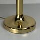 Midcentury Hollywood Regency brass mushroom table lamp Vienna Austria 1960s