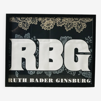 RBG cinema poster extract Ruth Bader Ginsburg framed