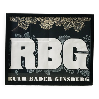 RBG cinema poster extract Ruth Bader Ginsburg framed