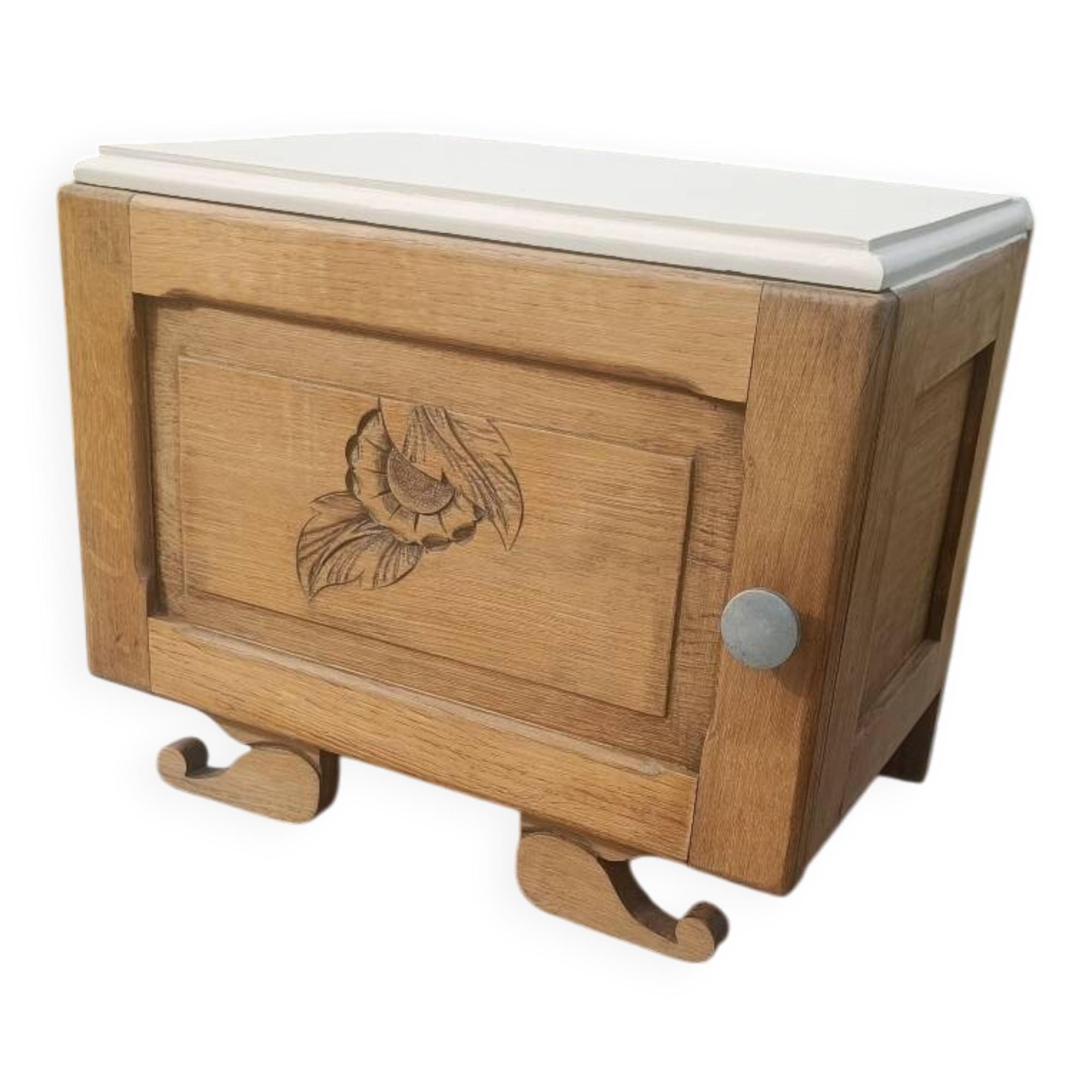Upcycled bedside table