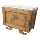 Upcycled bedside table