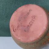 Brutalist pitcher vase in Campo Piannon orezza gres