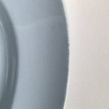 Plat ovale et deux ramequins assortis 50’s ciel