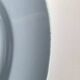 Oval dish and two matching ramekins, 50s sky blue