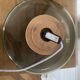 PULPO glass and metal table lamp