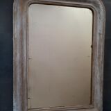Mirror Louis Philippe white and gold 90 x 65cm