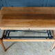 Scandinavian coffee table Smorrebrod with extendable system