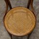 Chaise bistrot bois courbé 1900 cannage