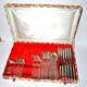 Ercuis ménagère trianon en métal argenté – set de 42 couverts de table ruban croisé