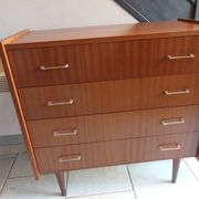 Vintage teak chest of drawers