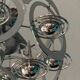 Chandelier planets Saturns, Space age, Italian design 1970