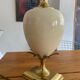 Ceramic lamp shape vintage egg Delmas