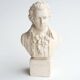 Plaster bust of Mozart, Paris School of Music, 50s