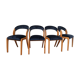 Set of 4 chairs Baumann model "gondola"