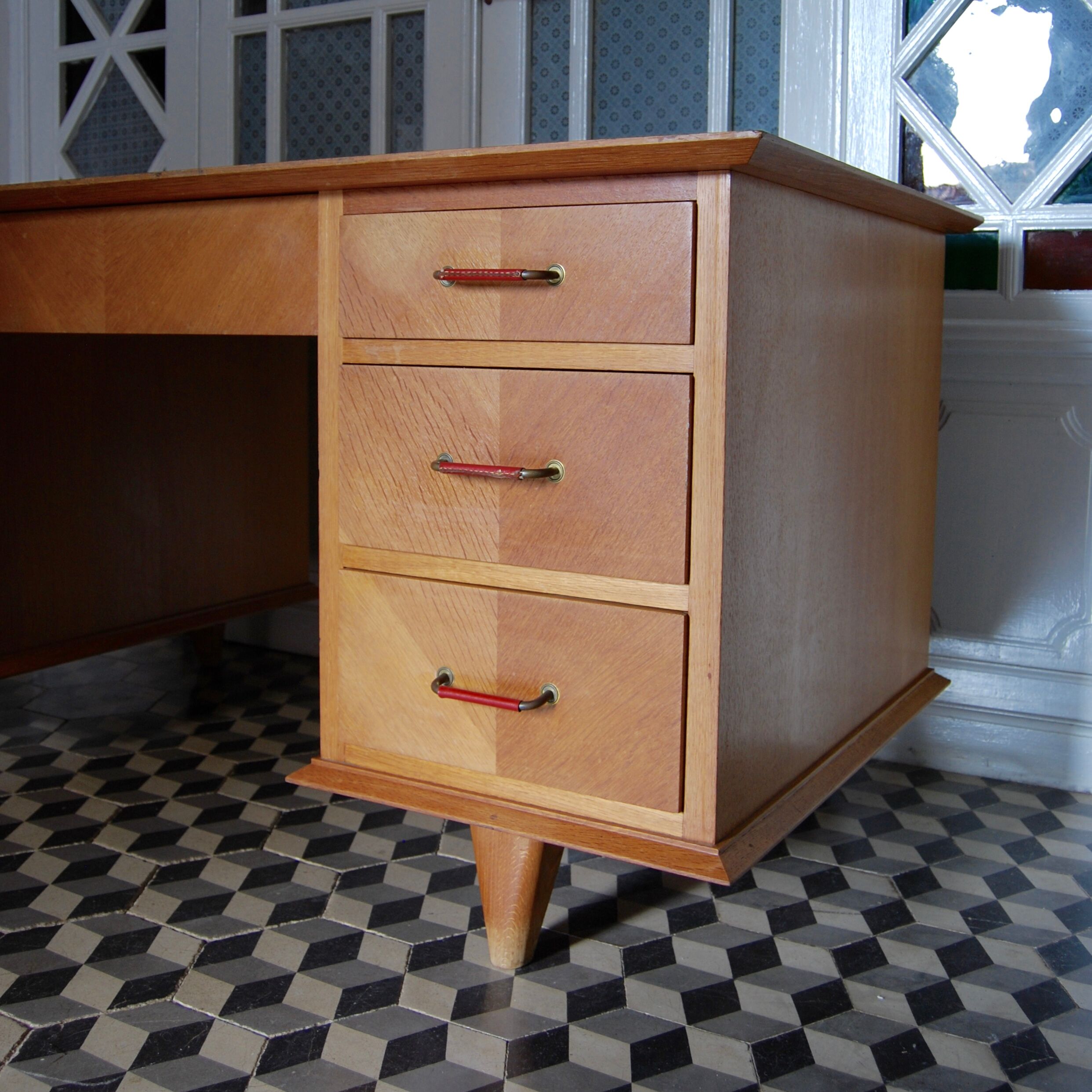 Vintage wooden office