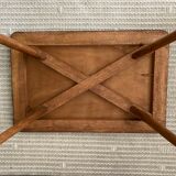 Vintage coffee table foot compass