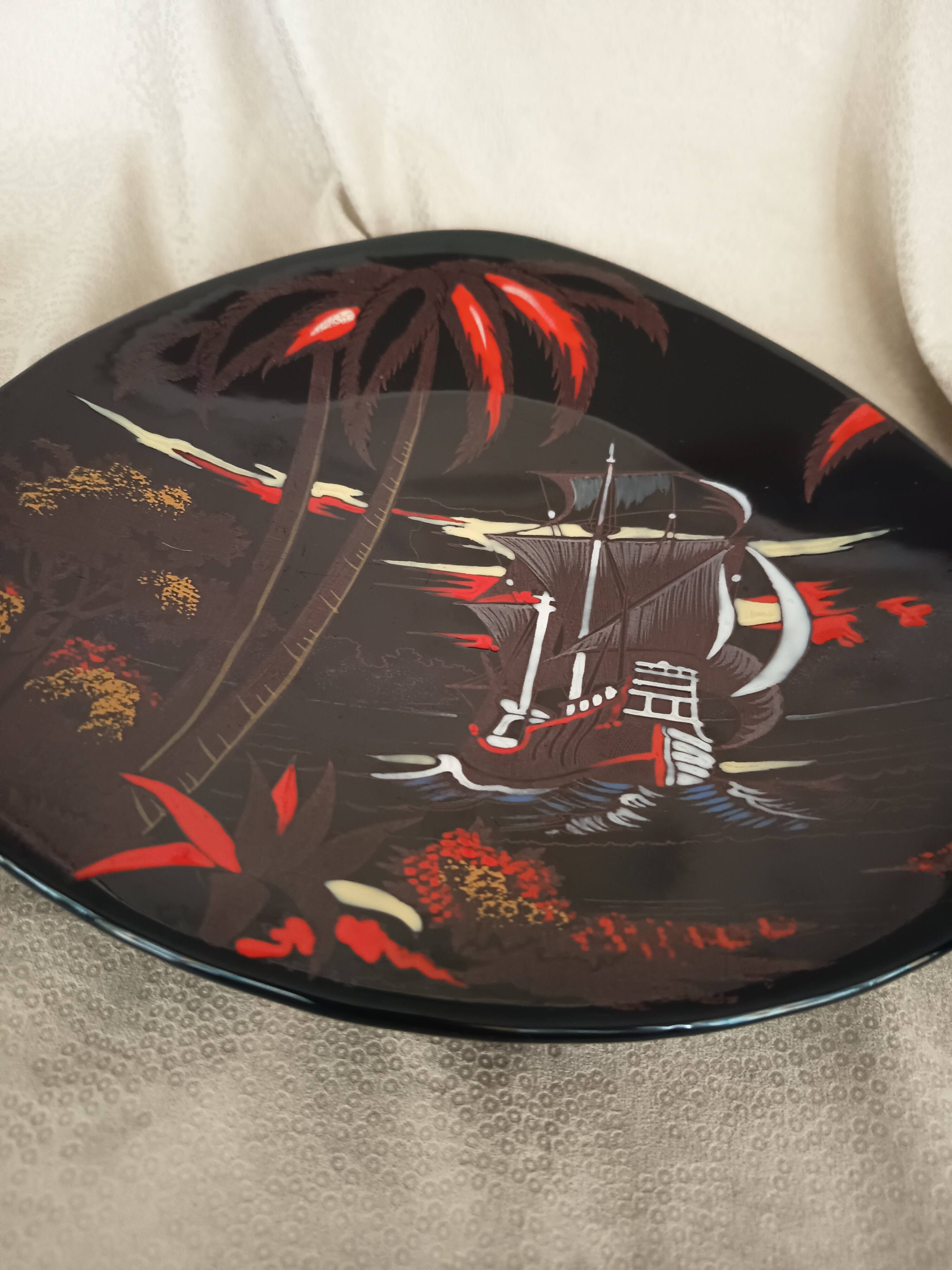 Longwy enamel plates