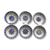 6 assiettes creuses St Amand décor Fès 2073