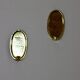 Pair Of Mid Century Swedish Brass Sconces