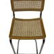 Vintage Cesca Design Bar Stools 80's design in chrome set of four