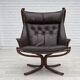 1970s, Norwegian design by Sigurd Ressel, lounge chair model "Falcon".