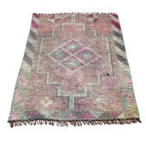 Traditional Vintage Kurdish Herki Rug , 100 X 82 Cm