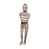 Model wicker man rattan