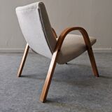 Pair of Bow Wood armchairs from the 50s/60s by Steiner