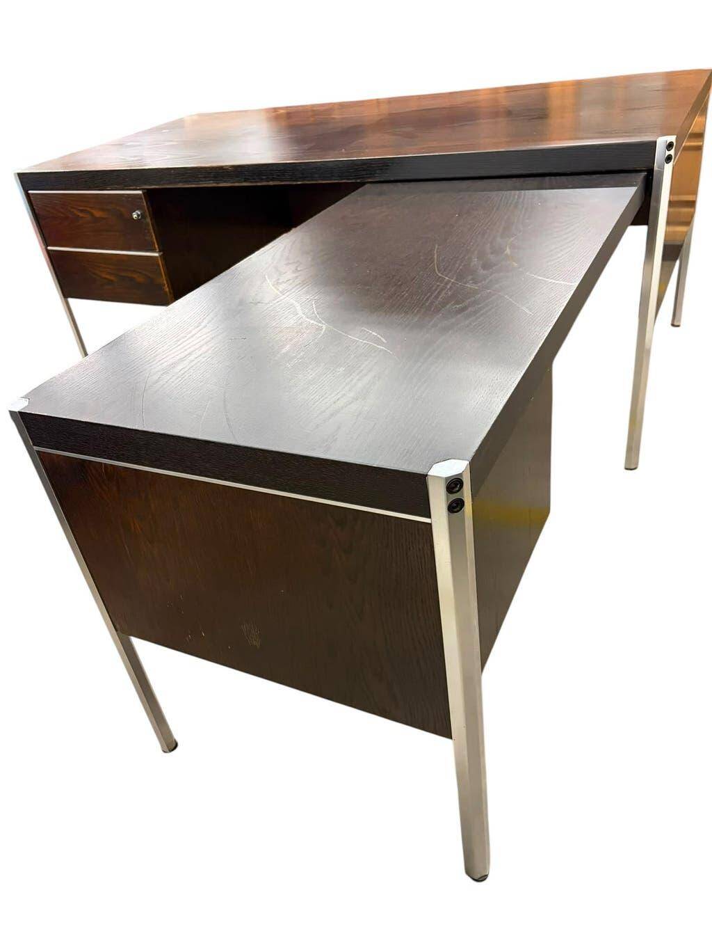 XL vintage executive desk / EFAC corner desk