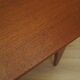 Teak coffee table with shelf, Denmark, 1960s