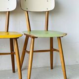 Chaises de bistro de Ton, lot de 4