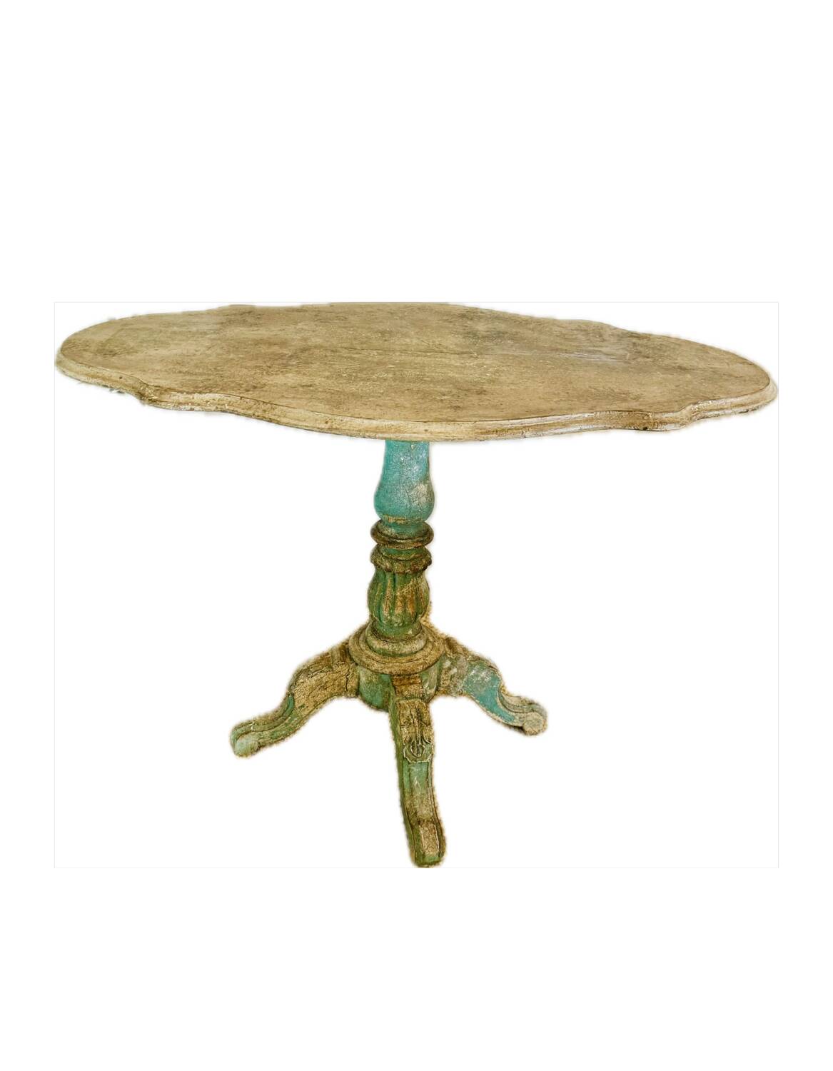 Travel pedestal table