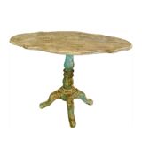 Travel pedestal table