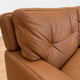 Mid-century Scandinavian Peem Oy, 2-seater cognac leather sofa 1960s