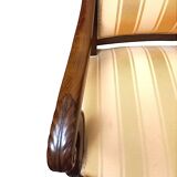 Pair of early 19th century mahogany armchairs