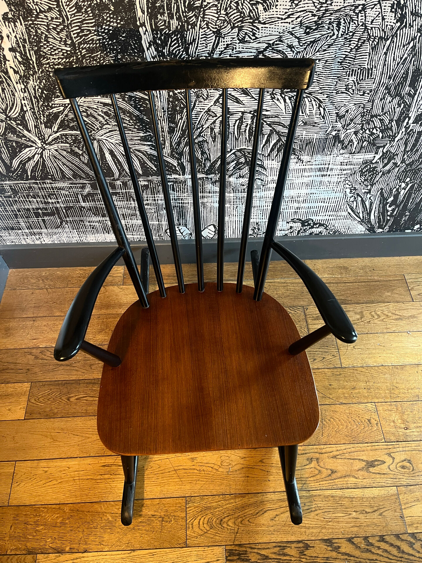 Rocking chair Roland Rainer Scandinavian