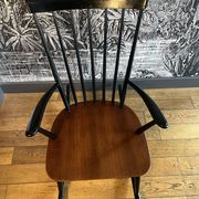 Fauteuil Rocking chair Roland Rainer scandinave
