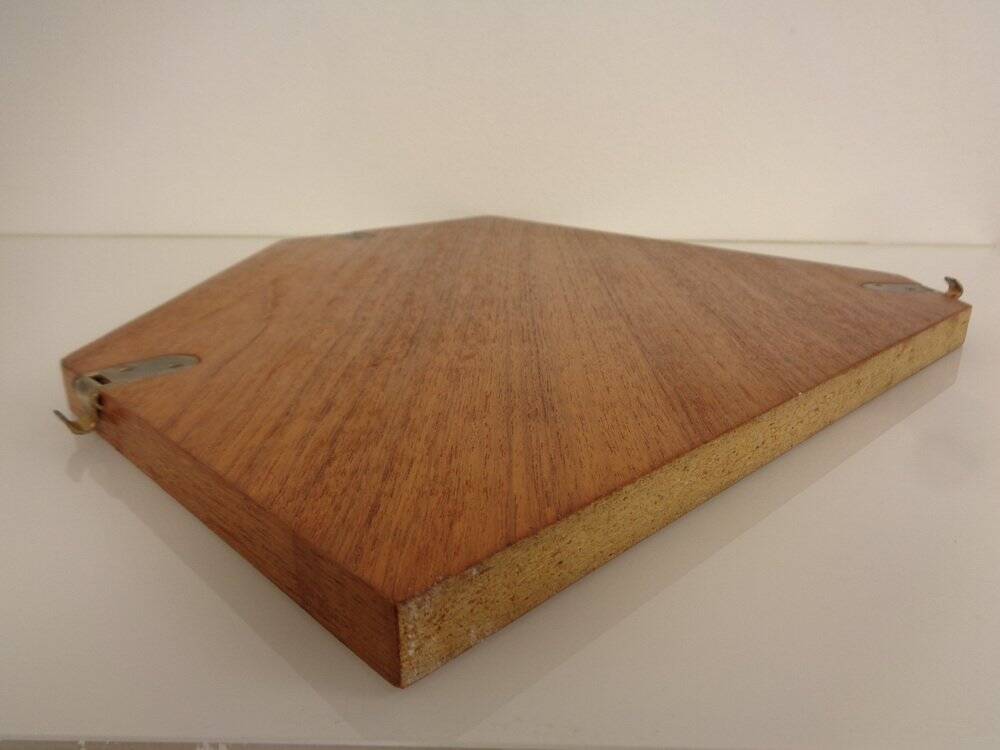 Swedish Teak Corner Shelf by Kajsa and Nils Nisse Strinning for String, 1950s