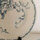 Plate Luneville Marguerite motif