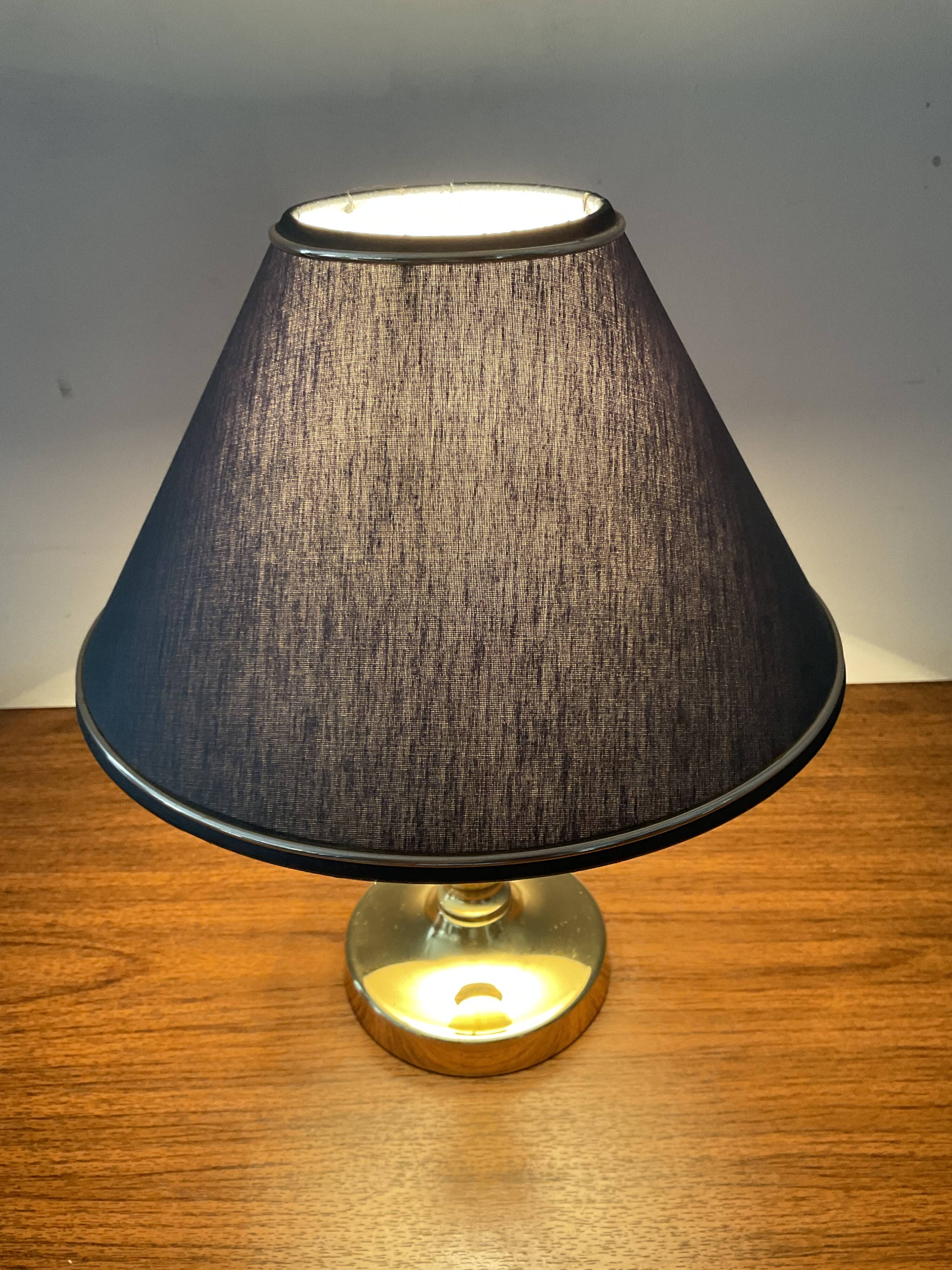 Vintage brass lamp 70s