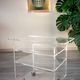 Plexiglass furniture, David Lange for Marais international 1970-80