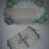 Asparagus dish and its drain