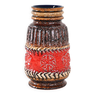 Ceramic vase, German design, 1960s, manufactured in West Germany