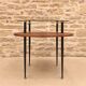 Two-tier side table, Italian work, 1950.