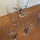 Set carafe and 4 crystal glasses Villeroy & Boch 1950