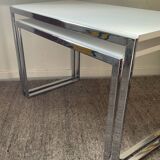 Duo de tables gigognes vintage années 70