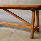 6 Leg Beech Bench