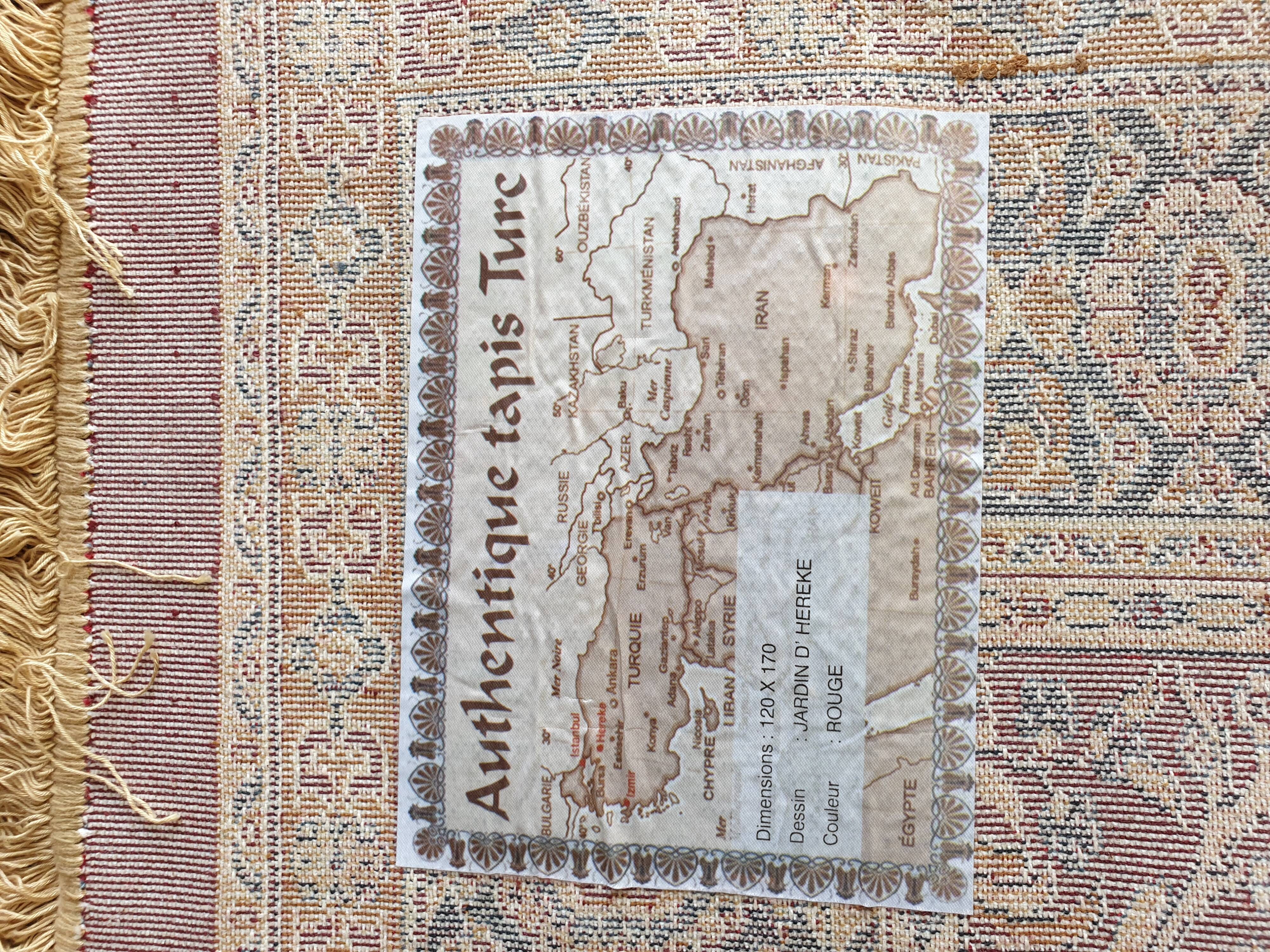 Turkish carpet - 170x120cm