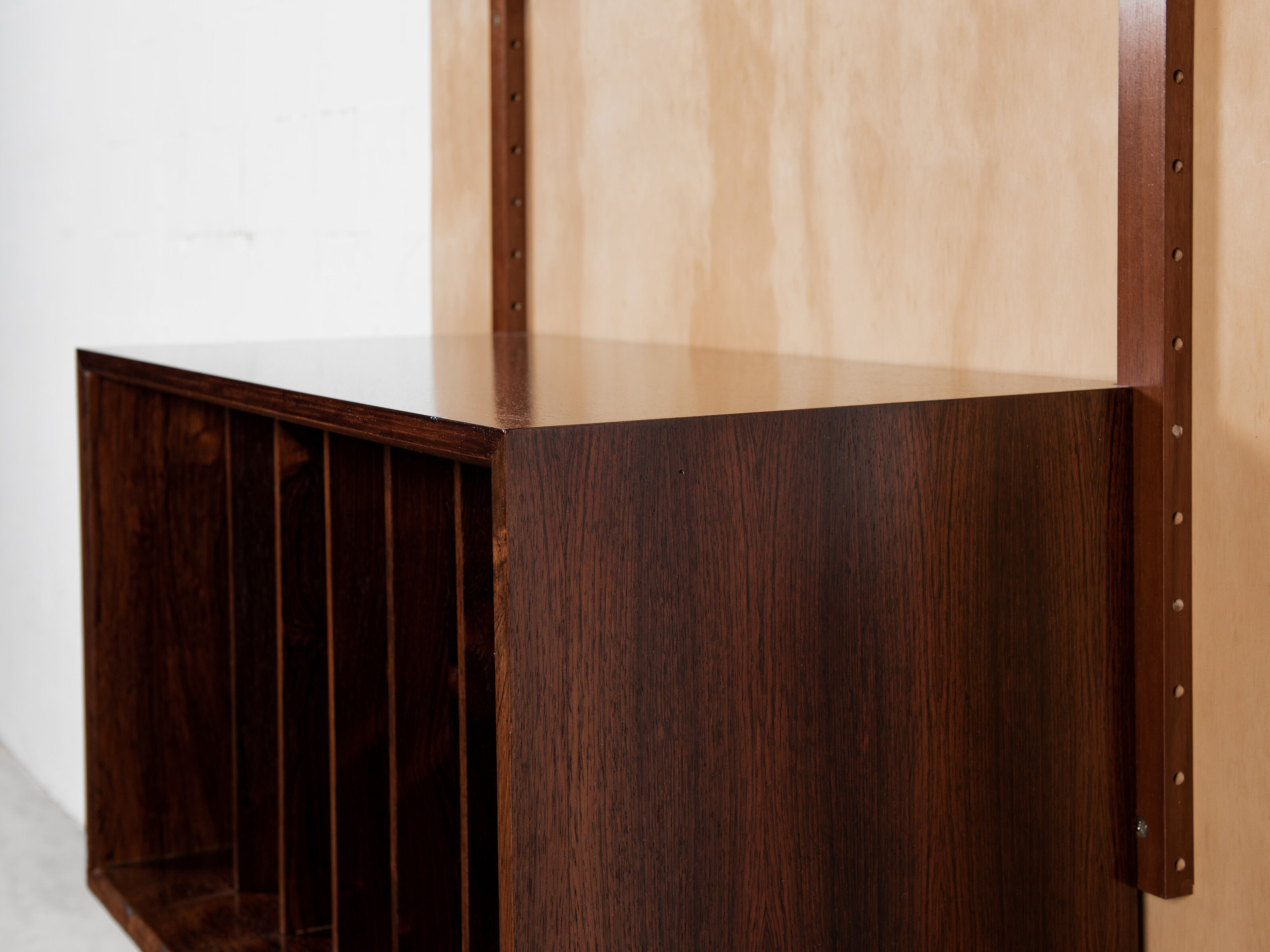 Midcentury Danish Royal wall unit in rosewood by Poul Cadovius 1960s