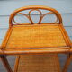 Night table, side table or end of rattan sofa